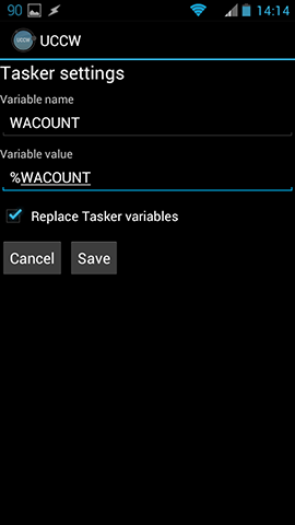 Show counter for notifications in UCCW with Tasker variablesShow for notifications in UCCW with Tasker variables | jagwar's blog
