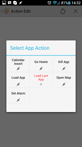 App Action