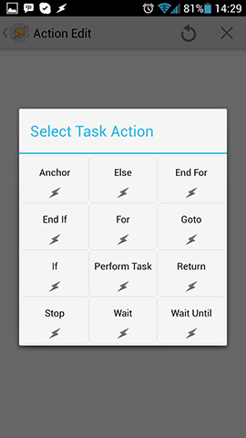 Task Action