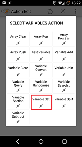 Tasker Kustom Variable Set