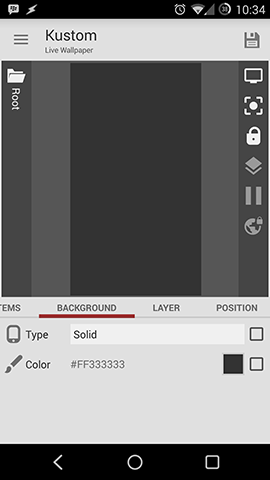 Kustom Root Background